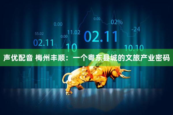 声优配音 梅州丰顺：一个粤东县城的文旅产业密码